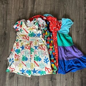 Hanna Anderson dress bundle size 6-7